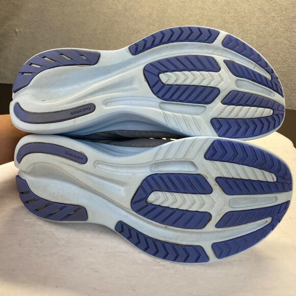 Saucony Women's S10830-15 Ride 16 Running Shoes, Fossil/Pool, Size 9.5 Wide US - Picture 4 of 15